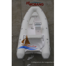 4.7m Fiberglas-Rippen-Boot mit Konsole zu verkaufen